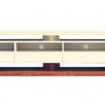 میز ال سی دی کرال استند مدل xp-200